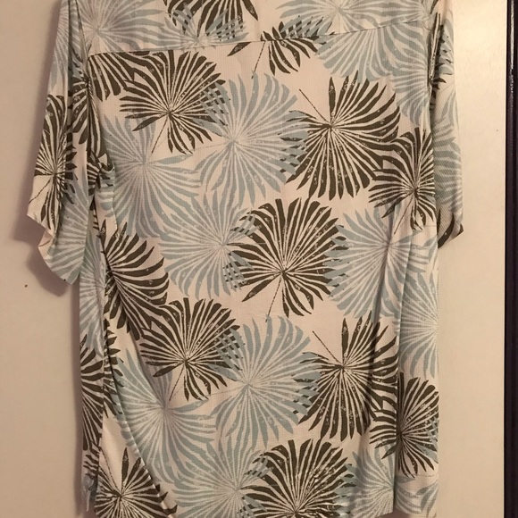 Roundtree and Yorke  Caribbean Shirt. Rayon Small - Picture 6 of 6